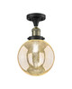 Innovations - 517-1CH-BAB-G208-8 - One Light Semi-Flush Mount - Franklin Restoration - Black Antique Brass