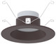 American Lighting - AD56-5CCT-DB - Downlight - Advantage Select 5/6 - Dark Bronze