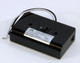 American Lighting - ALSLBOX - Puck Slim Line Hardwire Box Two Molex Outlets On/Off Switch - MVP - Black