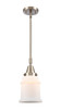 manufacturer_finish:Brushed Satin Nickel|manufacturer_glass:Cased Matte White Large Canton|light_output:220.00lm|color_temperature:2200K|cri:99