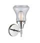 Caden One Light Wall Sconce (447-1W-PC-G194)