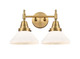 Innovations - 447-2W-BB-G4471 - Two Light Bath Vanity - Caden - Brushed Brass