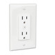 American Lighting - SPKPL-OUTLETW-2S-WH - Outlet 2 Socket - Spektrum Smart - White