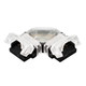 American Lighting - TL-4SPL-L-HD - L Heavy Duty Snap Connector - Snap Connector - White/Clear