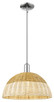 Innovations - 716-1S-PC-NBD2-16-NAT - One Light Mini Pendant - Arcadia - Polished Chrome