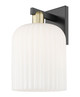 Innovations - 716-1W-BAB-G559-8GWH - One Light Wall Sconce - Arcadia - Black Antique Brass