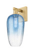 Innovations - 716-1W-BB-G484-7SB - One Light Wall Sconce - Arcadia - Brushed Brass