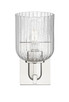 Arcadia One Light Wall Sconce (716-1W-PN-G559-5SDY)