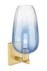 Arcadia One Light Wall Sconce (716-1W-SG-G484-7SB)