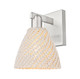 Innovations - 716-1W-SN-NBD-75-NAT - One Light Wall Sconce - Arcadia - Brushed Satin Nickel