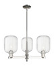 Innovations - 716-3CR-PN-G460-7CL - Three Light Flush Mount - Arcadia - Polished Nickel
