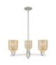 Innovations - 716-3CR-SN-G559-5ME - Three Light Flush Mount - Arcadia - Satin Nickel