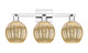 Innovations - 716-3W-PC-G458-7ME - Three Light Bath Vanity - Arcadia - Polished Chrome