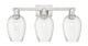 Innovations - 716-3W-SN-G457-6CL - Three Light Bath Vanity - Arcadia - Brushed Satin Nickel