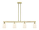 Innovations - 716-4I-AB-G559-5GWH - Four Light Island Pendant - Arcadia - Antique Brass