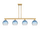 Innovations - 716-4I-BB-G483-8SB - Four Light Island Pendant - Arcadia - Brushed Brass