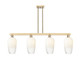 Innovations - 716-4I-CB-G484-7OP - Four Light Island Pendant - Arcadia - Champagne Bronze
