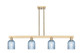 Innovations - 716-4I-CB-G559-5BL - Four Light Island Pendant - Arcadia - Champagne Bronze