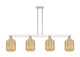 Innovations - 716-4I-PN-G460-7ME - Four Light Island Pendant - Arcadia - Polished Nickel