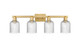 Innovations - 716-4W-BB-G559-5SDY - Four Light Bath Vanity - Arcadia - Brushed Brass