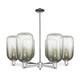 Innovations - 716-6CR-PN-G482-7SL - Six Light Chandelier - Arcadia - Polished Nickel