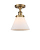 manufacturer_finish:Brushed Brass|manufacturer_glass:Matte White|light_output:220.00lm|color_temperature:2200K|cri:99