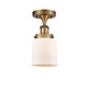 manufacturer_finish:Brushed Brass|manufacturer_glass:Matte White|light_output:220.00lm|color_temperature:2200K|cri:99