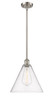 manufacturer_finish:Brushed Satin Nickel|manufacturer_glass:Seedy Berkshire 12|light_output:220.00lm|color_temperature:2200K|cri:99