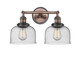 Innovations - 208BP-ACBK-G74 - Two Light Bath Vanity - Franklin Restoration - Antique Copper