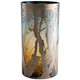 Cyan - 10850 - Vase - Green And Blue