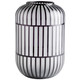 Cyan - 10872 - Vase - Black