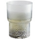 Cyan - 11096 - Vase - Clear And Guilded Silver