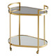 Cyan - 11437 - Bar Cart - Cosmo - Gold