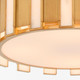 Volterra Four Light Flush Mount (11948)