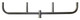 Westgate - PT4-180 - Quad In-Line Bullhorn - Bronze