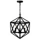 CWI Lighting - 9641P17-3-101 - Three Light Pendant - Amazon - Black
