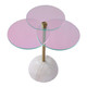 Kalco - 800604 - Table - Petali - Natural Brass