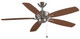 Fanimation - FP6284BN - 52 Ceiling Fan - Aire Deluxe - Brushed Nickel
