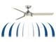 Xeno 56"Ceiling Fan (FP6728BBN)