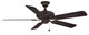 Fanimation - FP9052DZW - 52 Ceiling Fan - Edgewood 52 - Dark Bronze