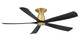 Kute5 52 52"Ceiling Fan (FPD5534BSBL)