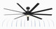 Odyn 84 84"Ceiling Fan (FPD8159BLW)