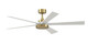 Fanimation - FPD8564BS - 64Ceiling Fan - TorchAire 64 - Brushed Satin Brass