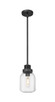 Innovations - 472-1S-WZ-G472-6CL - LED Pendant - Downtown Urban - Weathered Zinc
