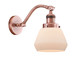 manufacturer_finish:Antique Copper|manufacturer_glass:Cased Matte White Fulton|light_output:220.00lm|color_temperature:2200K|cri:99