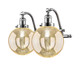 Innovations - 515-2W-PC-G208-8 - Two Light Bath Vanity - Franklin Restoration - Polished Chrome
