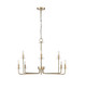 Millennium - 12508-MG - Eight Light Chandelier - Marceline - Modern Gold