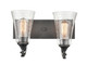 Millennium - 1492-MB - Two Light Vanity - Natalie - Matte Black