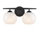 Millennium - 18102-MB - Two Light Vanity - Kimorra - Matte Black