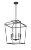 Millennium - 19005-MB - Five Light Pendant - Nellita - Matte Black